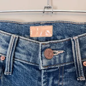 MOTHER The Insider Ankle High Rise Bootcut Distressed Jeans Bloom and Doom 24 thumbnail 5