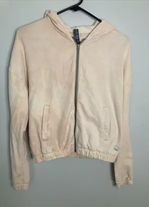 Vuori Dogwood Pink Laguna Zip Hoodie XS READ thumbnail 1
