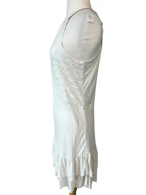 Nordstroms Piper Project Sleeveless Boho Leather Strap Ruffle Skirt Dress thumbnail 7