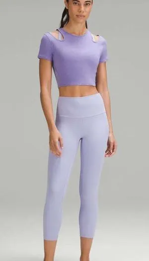 Lululemon Cropped Leggings Size 12 thumbnail 1
