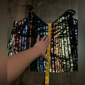 Madison‎ & Berkeley sequin shirt size Medium thumbnail 7