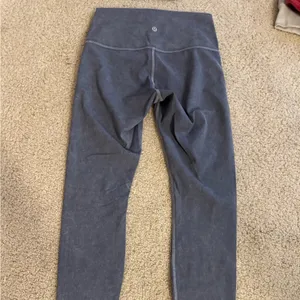 Lululemon leggings, cloud, gray, size 6 thumbnail 2