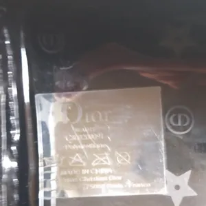 Black Dior Makeup Pouch Clutch thumbnail 8