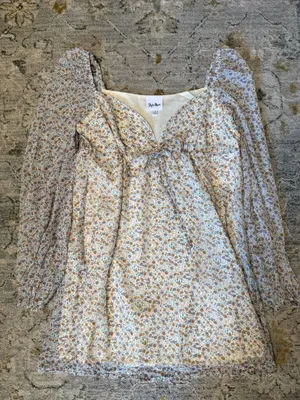 Floral Sky to Moon Mini Dress thumbnail 2