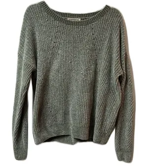 Serpentine Knit‎ Sweater Size Large Green thumbnail 1