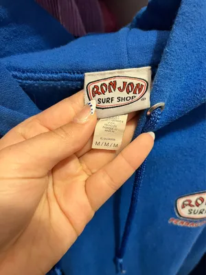 Blue Ron Jon Hoodie Surf Shop thumbnail 3