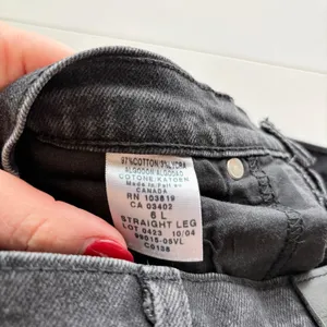 Harley Davidson Straight Leg Jeans Womens 6L‎ Black Faded Biker Moto 99015-05VL thumbnail 6