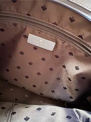 kate spade Navy and Blue Colorblock Tote with Matching Wallet thumbnail 4
