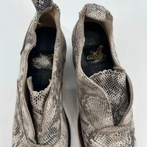 FREEBIRD by Steven Women’s Sadie neutral Python Embossed Bootie western size 7 thumbnail 4