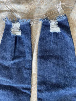 KanCan Dark Blue Distressed Skinny Jeans thumbnail 11