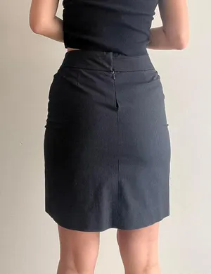 Black Mini Skirt Business Casual 28” thumbnail 4