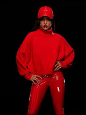 adidas x IVY PARK Red Rayon Turtleneck thumbnail 4