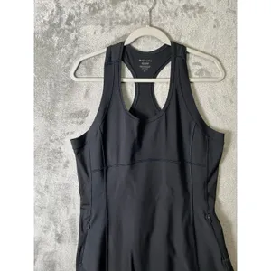 Athleta Levitate Dress Pockets Size‎ XL Black Pickleball Tennis Golf Athletic thumbnail 7
