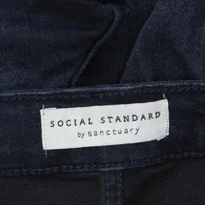 NEW Sanctuary Womens Slim Straight Leg Jeans Blue 2 thumbnail 3