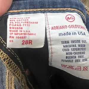 AG The Club Women's Flare Jeans Size 28 Blue Medium Wash Denim thumbnail 8