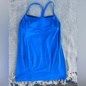 Lululemon Athletica Women's Blue Spaghetti Strap Top thumbnail 10