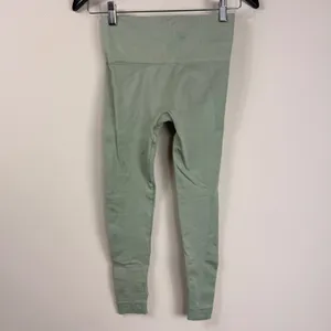 SET Active Seamless‎ High Waist Leggings Sage Green Athleisure Workout Size XS/S thumbnail 2