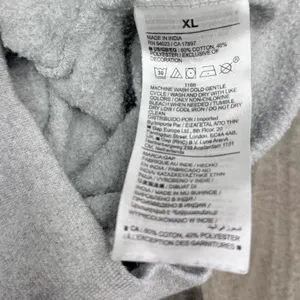 Gap gray minimalistic retro hoodie thumbnail 5