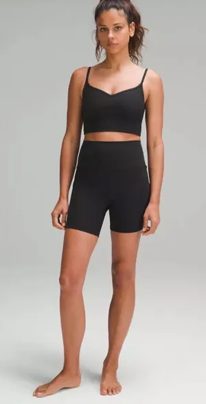 Lululemon Align Sweetheart Bra A/B Cup Light Support Black thumbnail 1