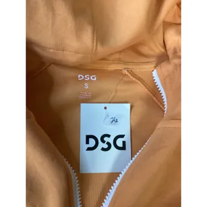DSG Womens Sport‎ Fleece 1/4 Zip Hoodie Vintage Orange DAW24400P Small NWT thumbnail 2