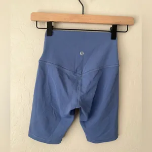 Lululemon high rise align shorts water drop blue 2 thumbnail 3