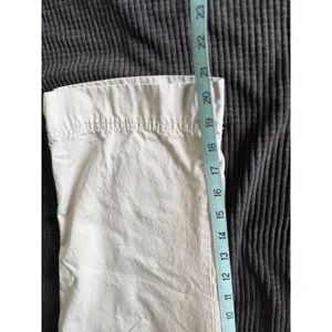 Old‎ Navy Khaki Tan Capri Pants Size 14 Mid Rise Pockets Zip Cotton thumbnail 6