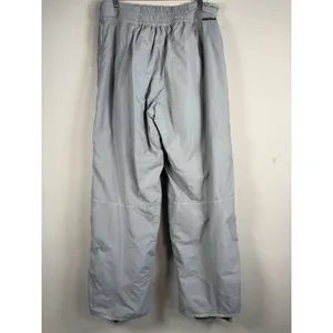 Columbia Vintage 90's Womens Full Side Zip Ski Snow Pants Gray Size XL F2 SL8087 thumbnail 2