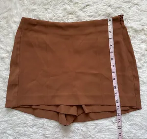 Jason Wu Skort Mini Skirt Shorts Neutral Brown M thumbnail 11