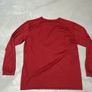 Adidas Florida Atlantic Owls FAU Women's SZ L T-Shirt Red Ultimate Tee NCAA thumbnail 6