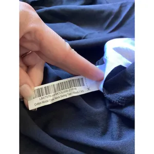 Quince NWOT Black Cotton Modal Crew Neck Swing Tee Shirt XS HFMCOL006 thumbnail 7