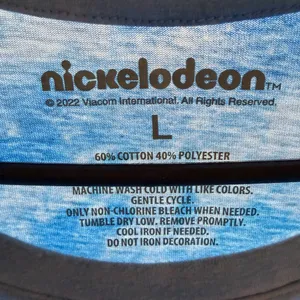 Nickelodeon - Hey Arnold! blue tie-dye cropped graphic t-shirt thumbnail 3