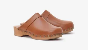 Isabel Marant Thalie Classic Clogs Shoes Natural Studded size 35 thumbnail 3