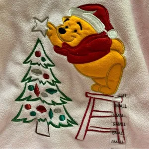 Disney Holidays Winnie The Pooh Fleece Sweater S thumbnail 8
