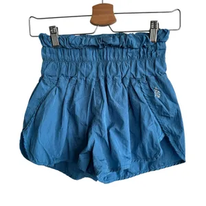 Free People FP Movement "The Way Home Shorts" Blue Sz XS thumbnail 2