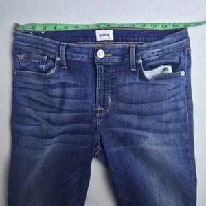 Hudson -1113‎ Krista Ankle Super Skinny Jeans Indigo Blue Stretch Size 32 thumbnail 8