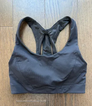 Lululemon black sports bra thumbnail 1