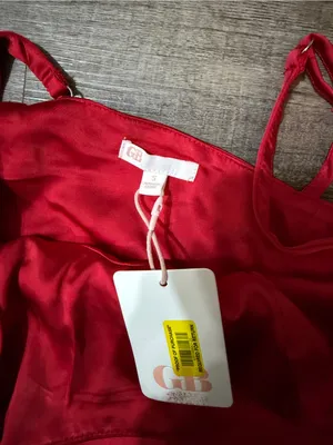 GB by GIANNI BINI Satin Bustier Tank thumbnail 3