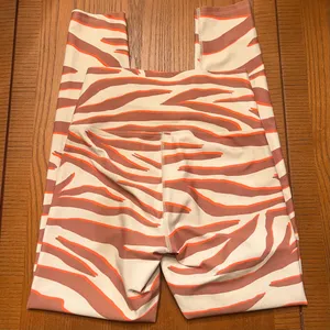 Beach Riot Sport Piper‎ High Rise Stretch Leggings in Cloud Cream Zebra Size XS thumbnail 9
