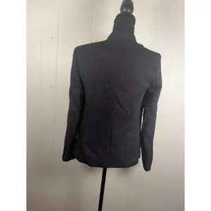 Aritzia Babaton Power Blazer Jacket‎ Womens 2 Open Front Slim Crepe Pockets thumbnail 3