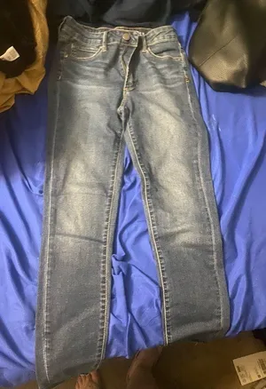 Articles of society Distressed Dark Blue Slim Jeans thumbnail 1