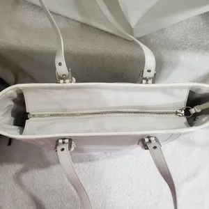 Coach White Leather Legacy Tote thumbnail 2