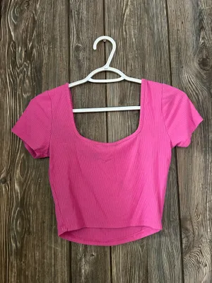 Bozzolo Crop Top Pink thumbnail 2