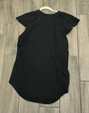 Kimchi blue black mini tshirt dress thumbnail 1