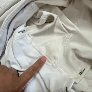 Lululemon Women’s Pace Rival Skirt Skort 4-way Stretch 15" Golf Run in White 6 thumbnail 15