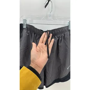 Nike Dri Fit back gray running shorts athletic performance size L thumbnail 6