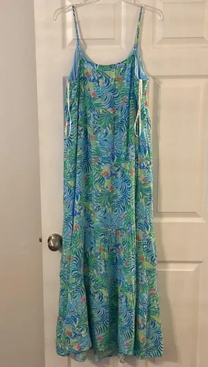 Lilly Pulitzer Teresa Maxi Dress Size Xl Brand New With Tag Length 50” Bust 40” thumbnail 6