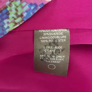 Charlie Jade‎ Anthropologie Small Ginger Dress Multicolored Silk Blend Pockets thumbnail 11