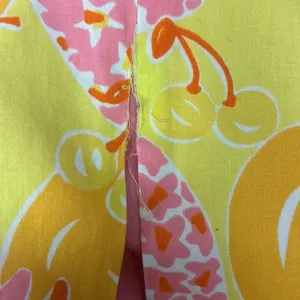 Lilly Pulitzer. Ladies Pina Colada Pineapple Cherry Print Strapless Dress size 6 thumbnail 8