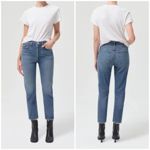 AGOLDE Riley Straight Crop Jeans thumbnail 2