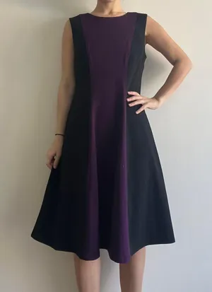 Tommy Hilfiger Plum Purple Dress Size 8 thumbnail 1